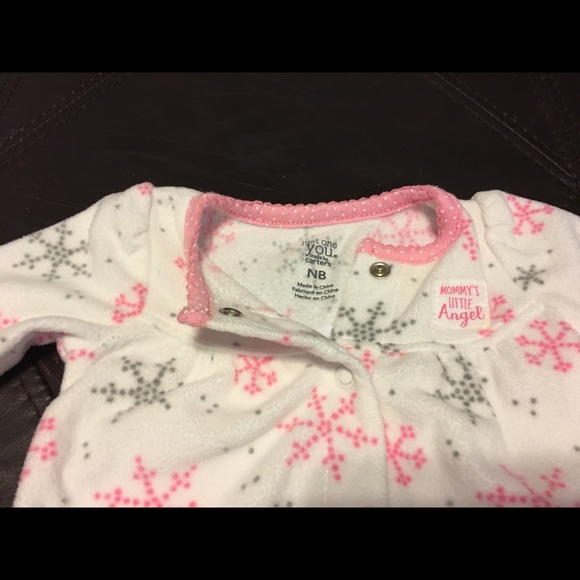 Snowflake fleece pjs - Picture 4 of 4
